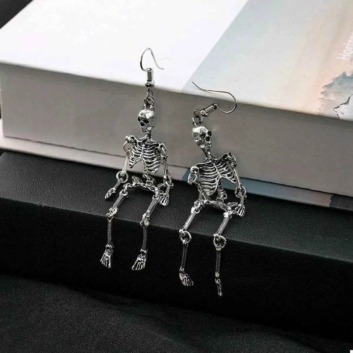 Halloween Skeleton Dangle Earrings - GiFTiFY