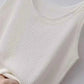 Plus Size Ribbed Knit Scoop Neck Tank Top