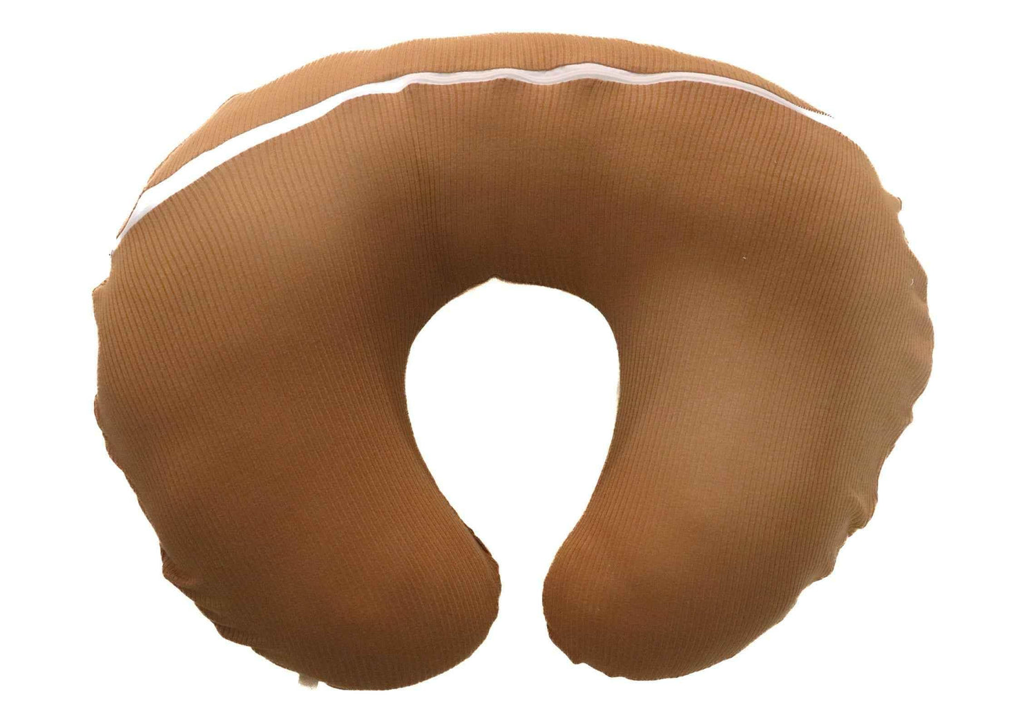 Caramel Ribbed Nursing Pillow Cover - GiFTiFY