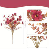 Bionic Flowers And Plants, Autumn Red, Orange, Yellow, Mixed Colors. - GiFTiFY