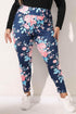 Plus Size Floral Print Legging - GiFTiFY