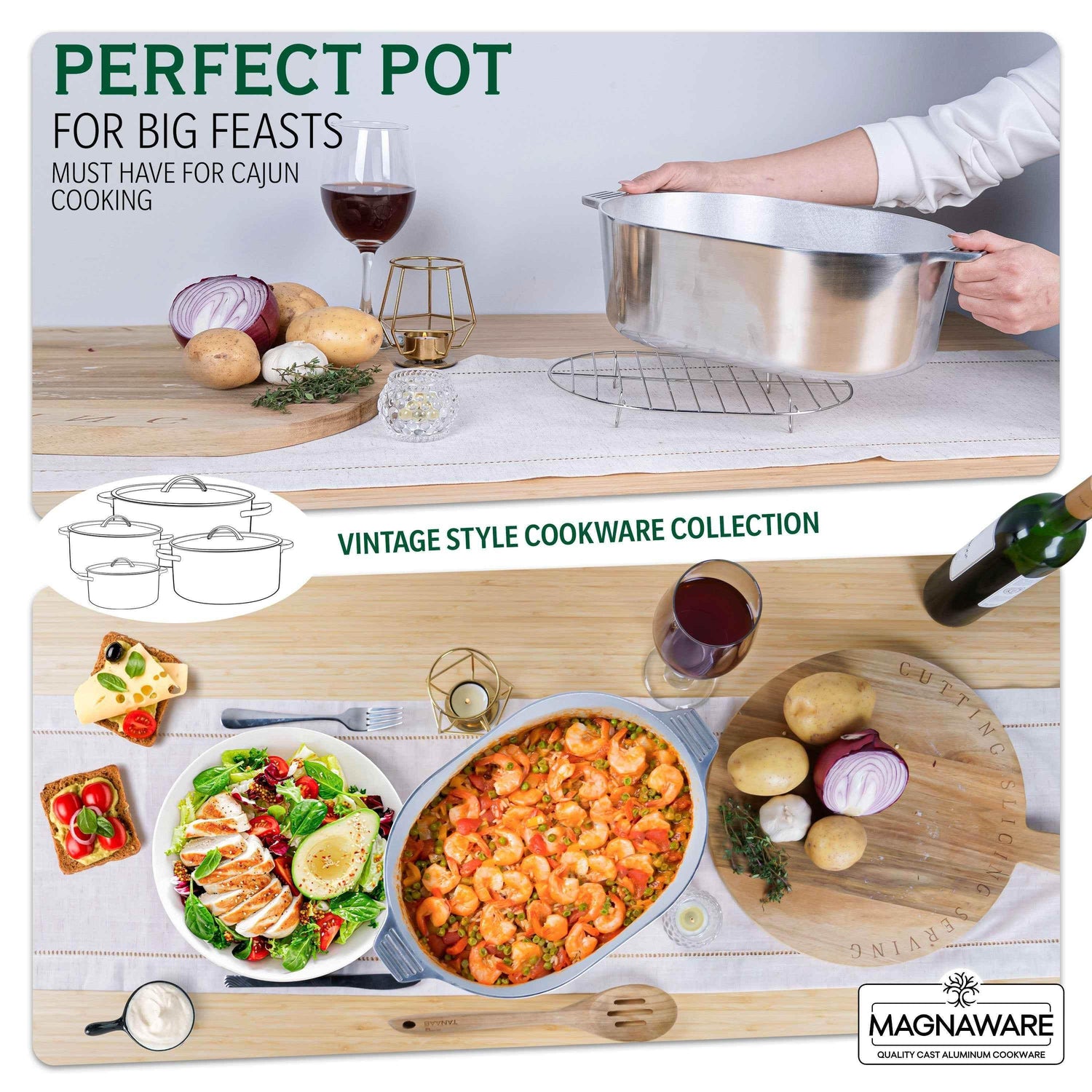 Oval Dutch Oven with Lid - 8 Quart (13 Inch) - GiFTiFY