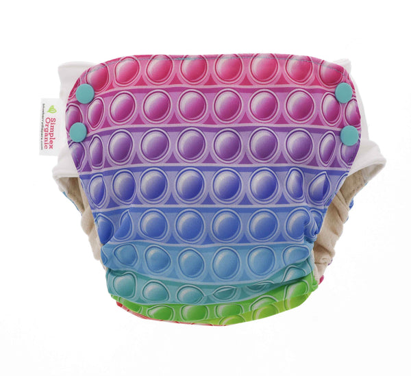 Side Snap Simplex in Organic Cotton - GiFTiFY