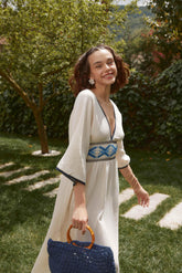 Embroidered Summer Dress - GiFTiFY