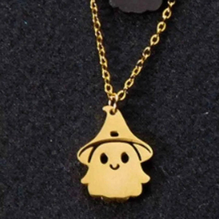 Halloween Ghost Pendant Necklace - GiFTiFY