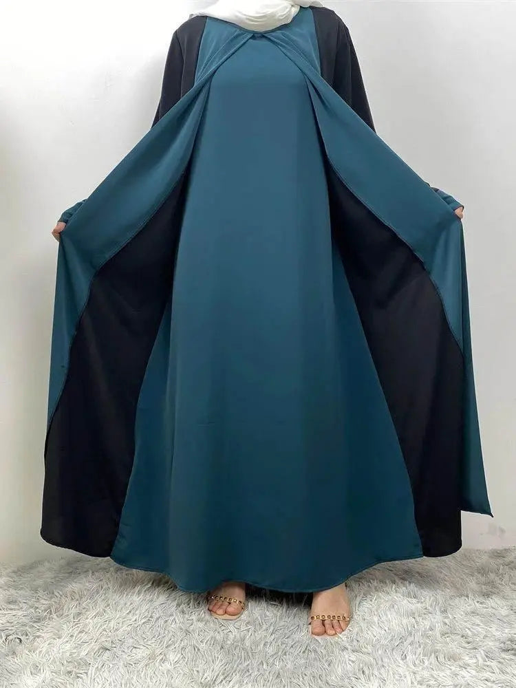 Luxury Two-Piece Abaya Dress Two-Piece Abaya Dress by Dropshee