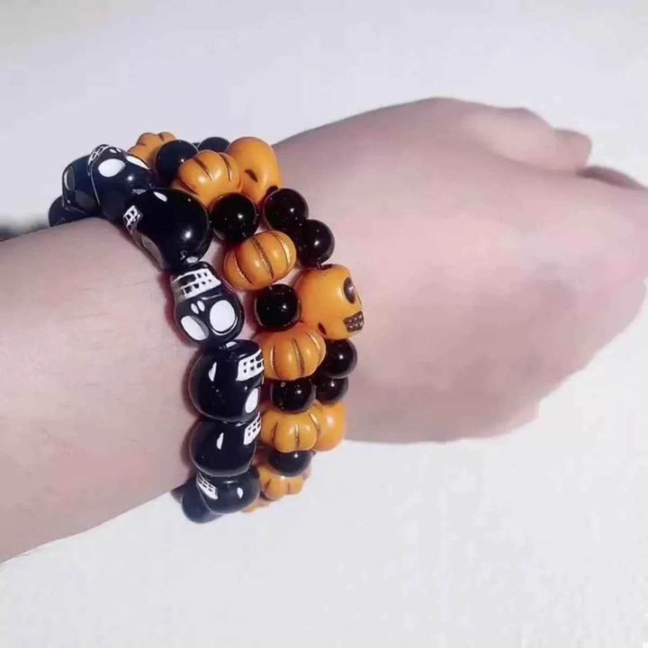 3 Piece Halloween Beaded Bracelet - GiFTiFY
