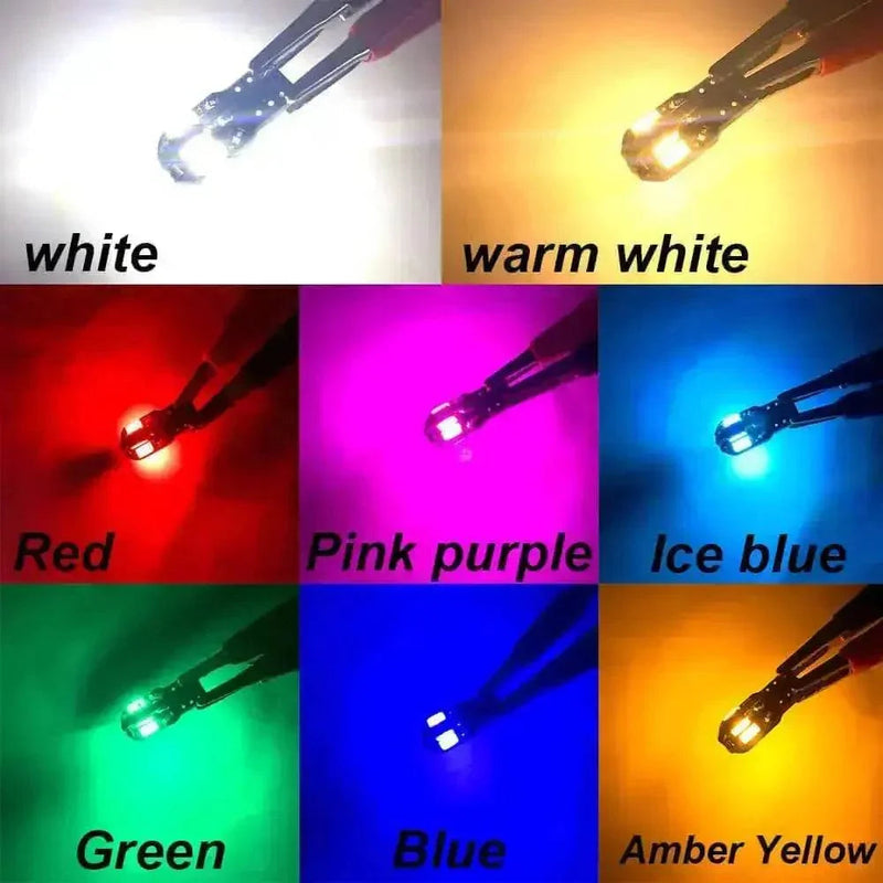 W5W T10 LED Colander With Handle for Cars Car LED by ASLENT Official Store