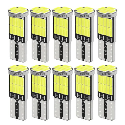 10/20PCS W5W T10 LED Bulbs Canbus 5730 8SMD 4014 26smd 12V 6000K