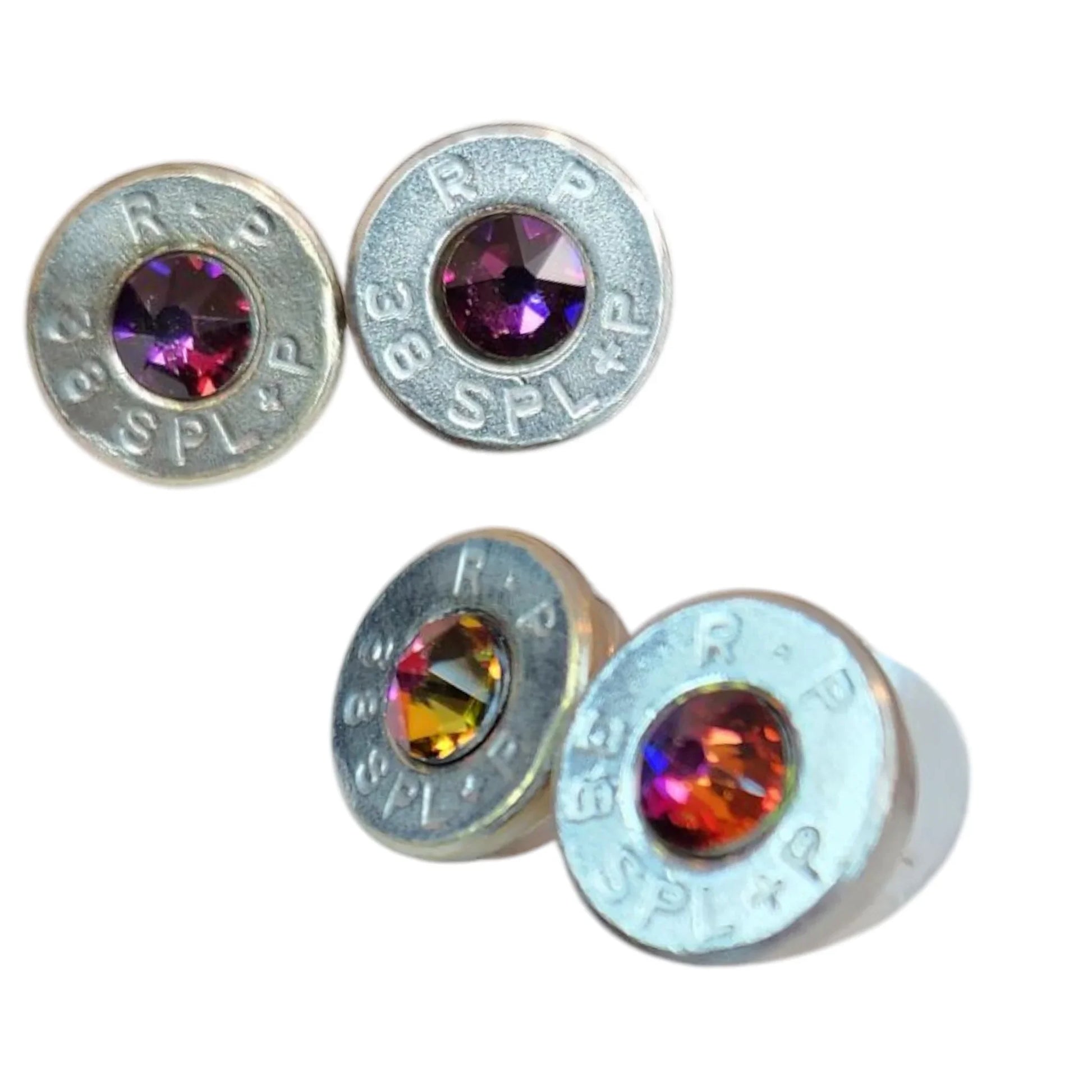 Head Stamp Stud Earrings Sarahs Jewelry Designs