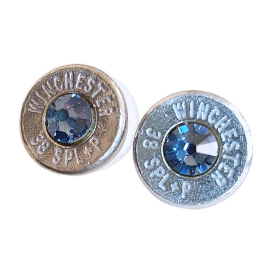 Head stamp Stud Earrings Sarahs Jewelry Designs