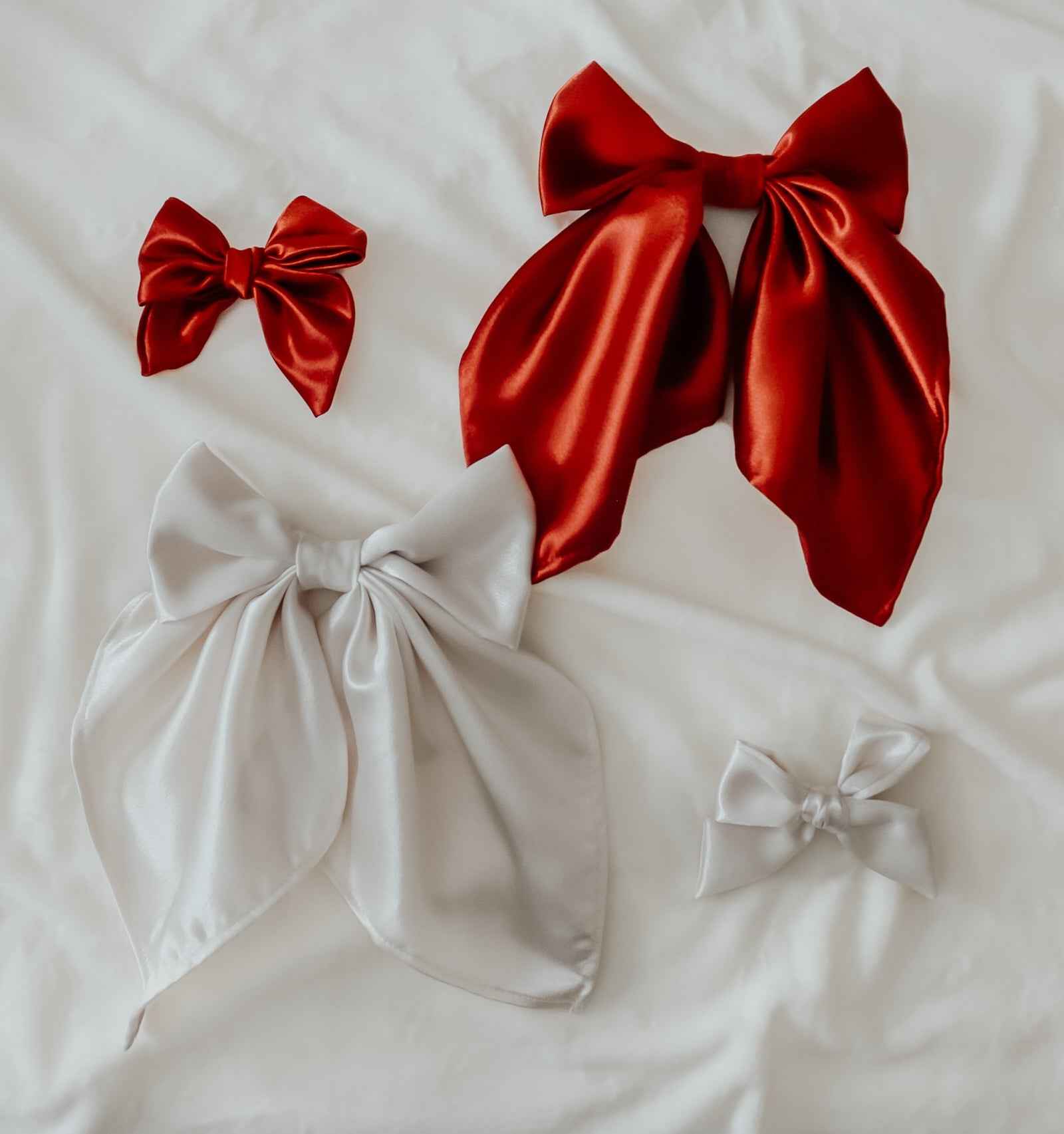 Berry Large Bow Clip