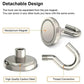 10PCS Strong Magnet Hooks Multi-Purpose Storage Hooks Home Kitchen Bar Storage Hooks Key Storage Hooks Bathroom Hangers - GiFTiFY
