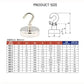10PCS Strong Magnet Hooks Multi-Purpose Storage Hooks Home Kitchen Bar Storage Hooks Key Storage Hooks Bathroom Hangers - GiFTiFY