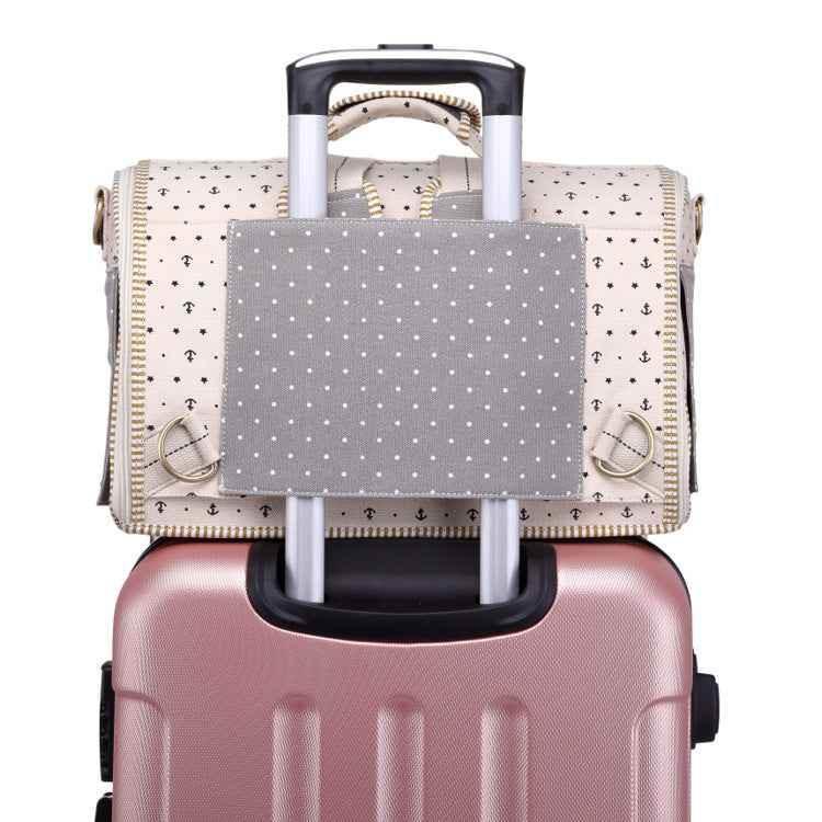 Pet Carrier Bag & Backpack – Nautical Style, Breathable Linen - GiFTiFY