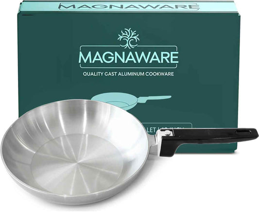 13-Inch Chef Skillet – Quick & Even Heat Distribution – Lightweight Cast Aluminum Frying Pan - GiFTiFY