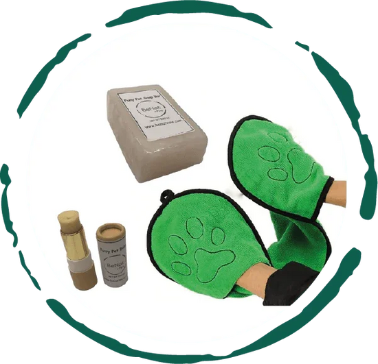 BeNat Pets. 3-Pack Pet Grooming Bundle. - GiFTiFY