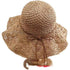 Fashionable Handmade Crochet Straw Hat Womenswear by CJ