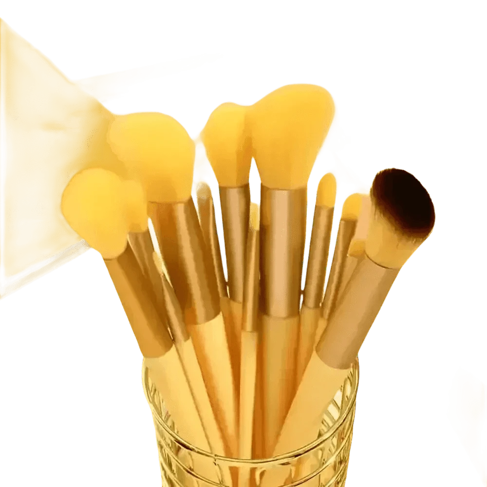 13pcs Velvet Bag Makeup Brushes Set Eye Pink Pouch lash brush for eyelash extensions Makeup Brushes by Beauty Discount Factory Store