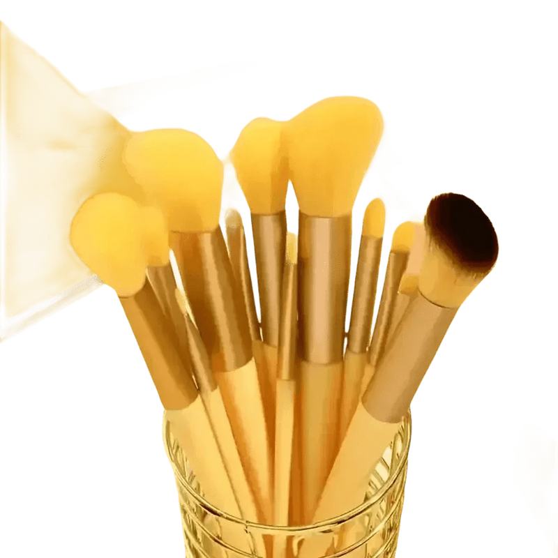 13pcs Velvet Bag Makeup Brushes Set Eye Pink Pouch lash brush for eyelash extensions Makeup Brushes by Beauty Discount Factory Store