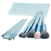 13pcs Velvet Bag Makeup Brushes Set Eye Pink Pouch lash brush for eyelash extensions - GiFTiFY