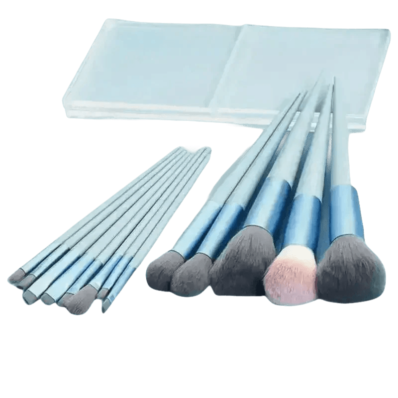 13pcs Velvet Bag Makeup Brushes Set Eye Pink Pouch lash brush for eyelash extensions Makeup Brushes by Beauty Discount Factory Store