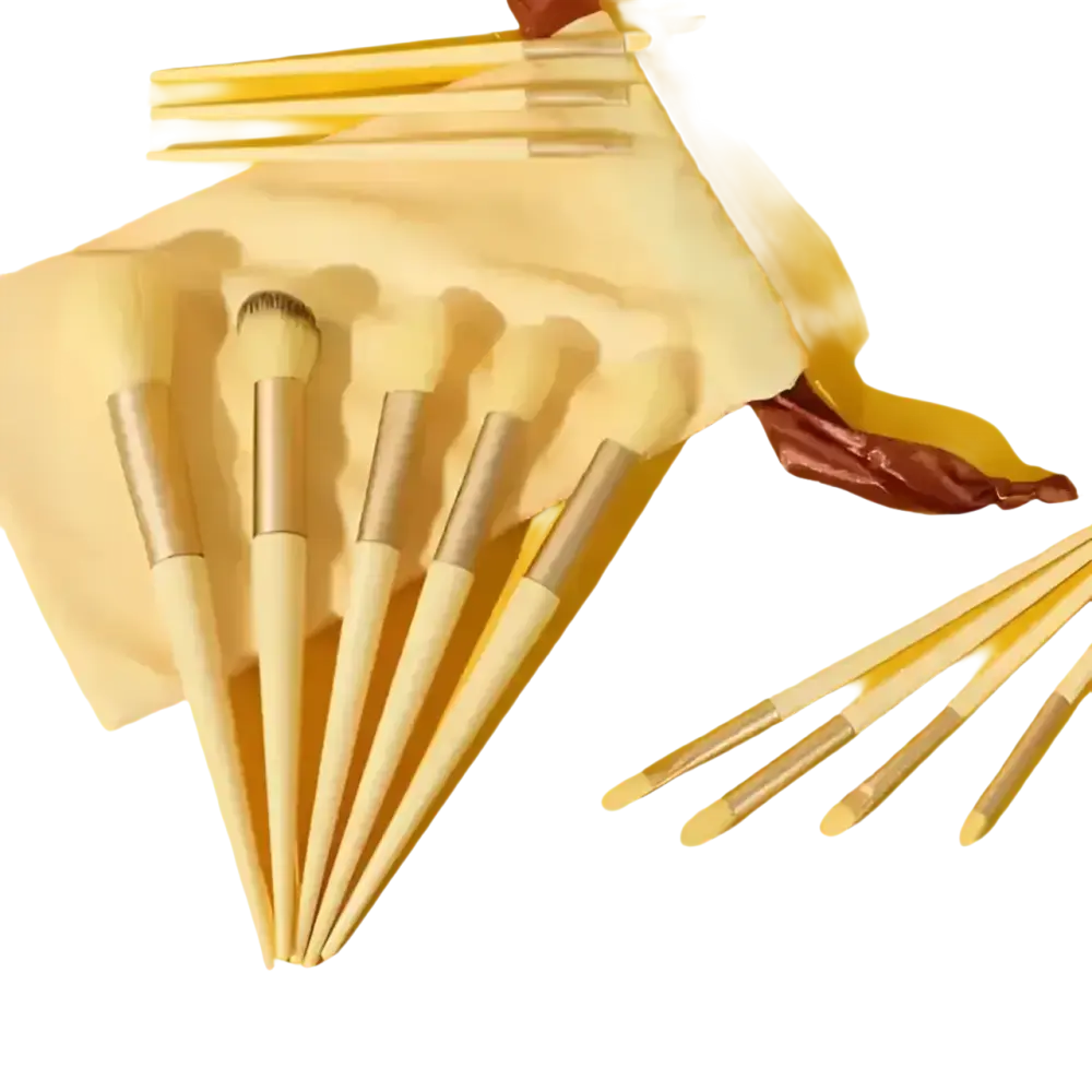 Makeup brush set.