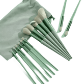 13pcs Velvet Bag Makeup Brushes Set Eye Pink Pouch lash brush for eyelash extensions - GiFTiFY