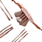 13pcs Velvet Bag Makeup Brushes Set Eye Pink Pouch lash brush for eyelash extensions - GiFTiFY