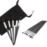 13pcs Velvet Bag Makeup Brushes Set Eye Pink Pouch lash brush for eyelash extensions - GiFTiFY