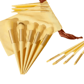 13pcs Velvet Bag Makeup Brushes Set Eye Pink Pouch lash brush for eyelash extensions - GiFTiFY