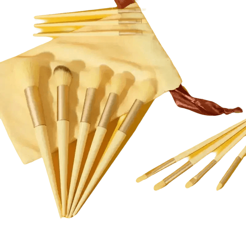 13pcs Velvet Bag Makeup Brushes Set Eye Pink Pouch lash brush for eyelash extensions Makeup Brushes by Beauty Discount Factory Store