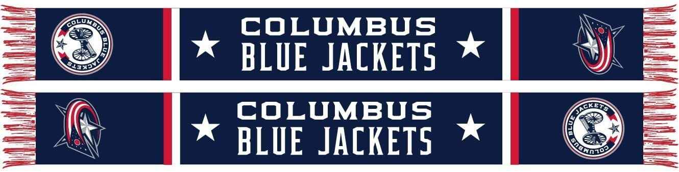 COLUMBUS BLUE JACKETS SCARF - Home Jersey (HD Knit)