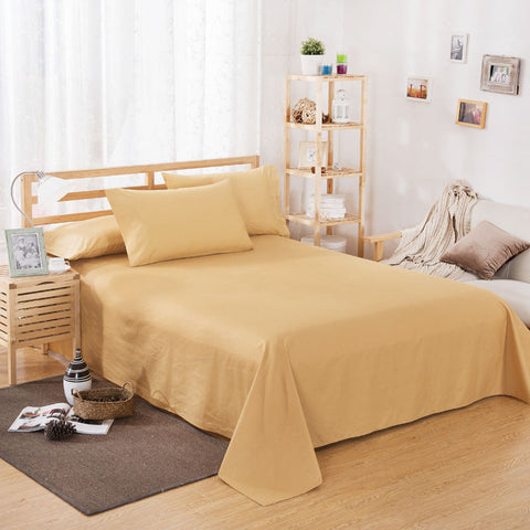 Pure Color Polyester Cotton Extra Bed Sheets Hotel Home Shop1103836406 Store