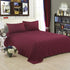 Pure Color Polyester Cotton Extra Bed Sheets Hotel Home online bedsheets - GiFTiFY