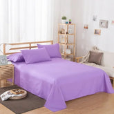 Pure Color Polyester Cotton Extra Bed Sheets Hotel Home online bedsheets - GiFTiFY