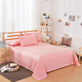 Pure Color Polyester Cotton Extra Bed Sheets Hotel Home online bedsheets - GiFTiFY