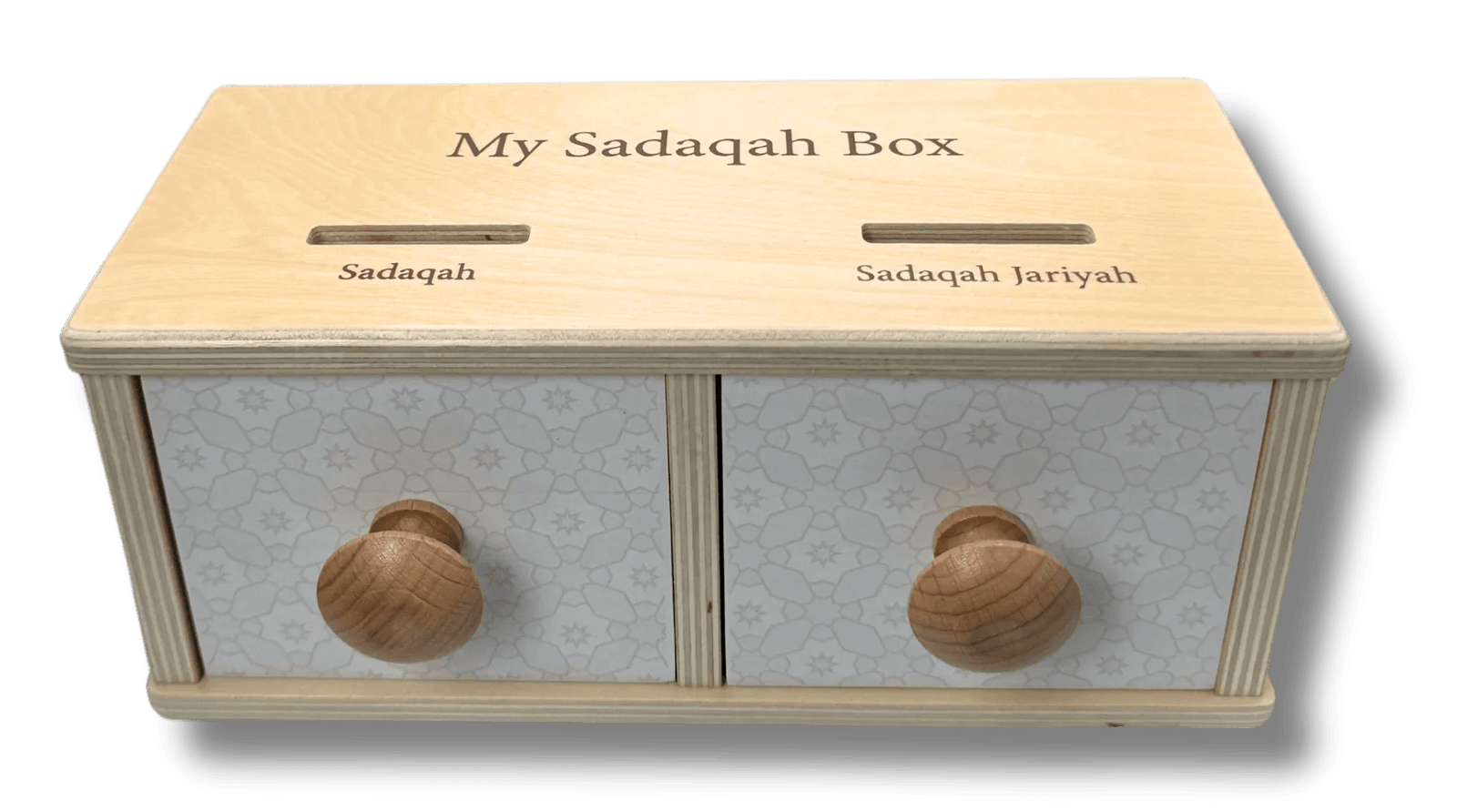Sadaqah Coin Box (Montessori) by Lala + Mo