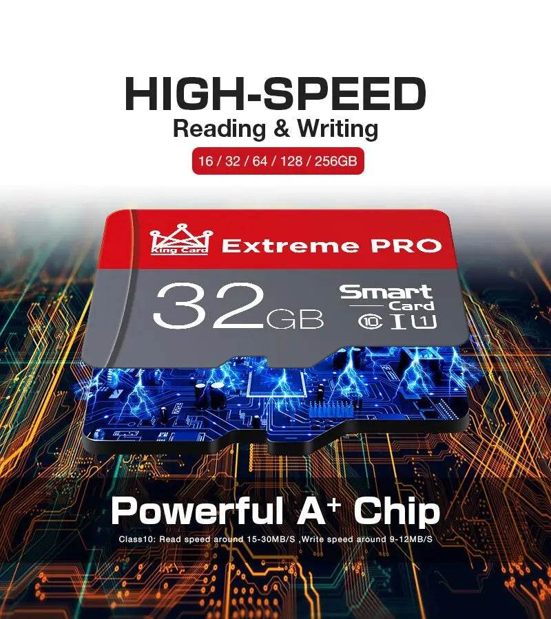King Card Extreme PRO SD Cards for Mobile Phones Cameras