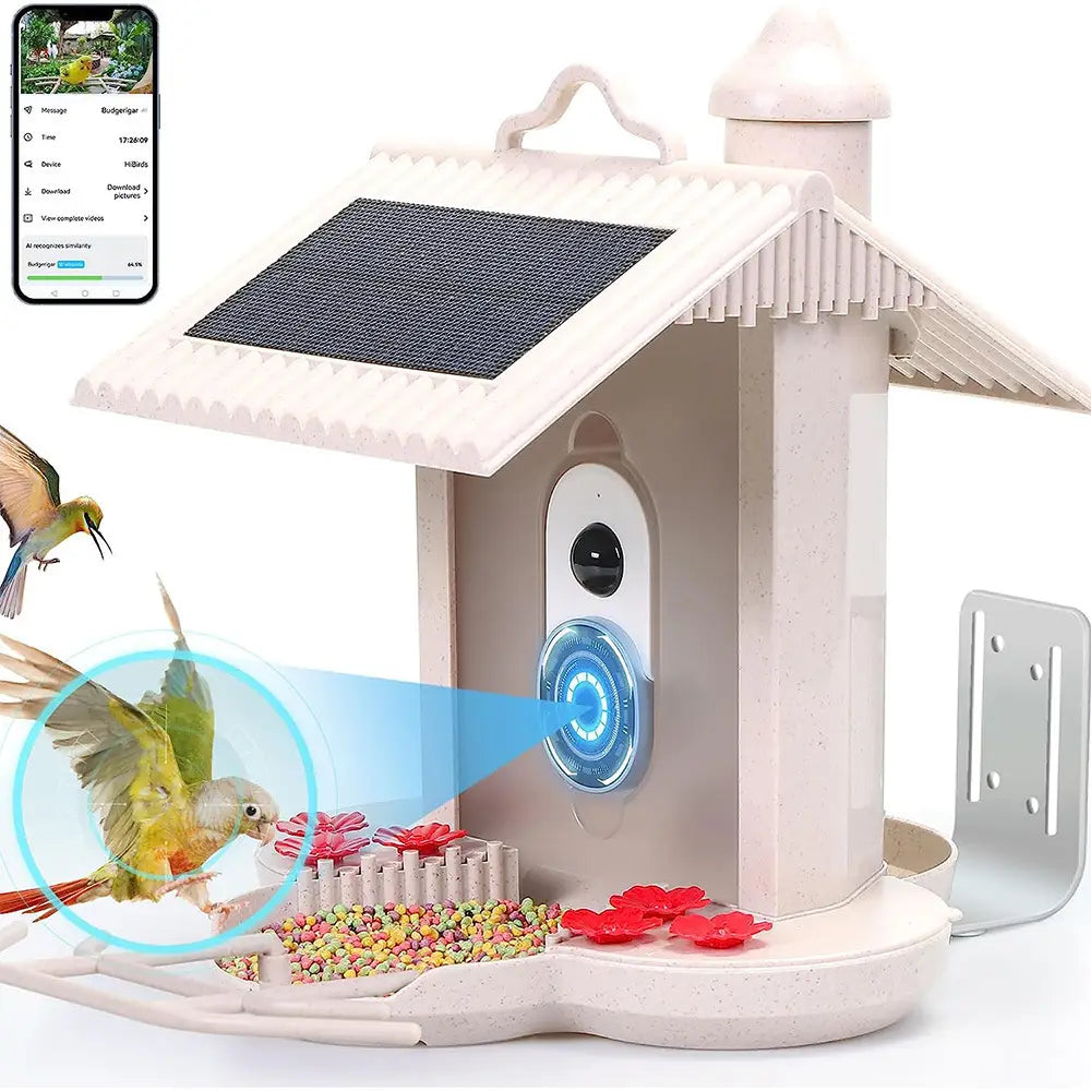 Solar Bird Feeder Camera for Birdwatching Experience