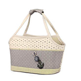 Canvas Pet Carrier Tote with Nautical Design – Breathable & Stylish - GiFTiFY