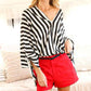Celine Satin Tie Sleeve Blouse