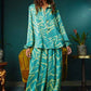 The Alma Multi Print Wide Leg Maxi Pants
