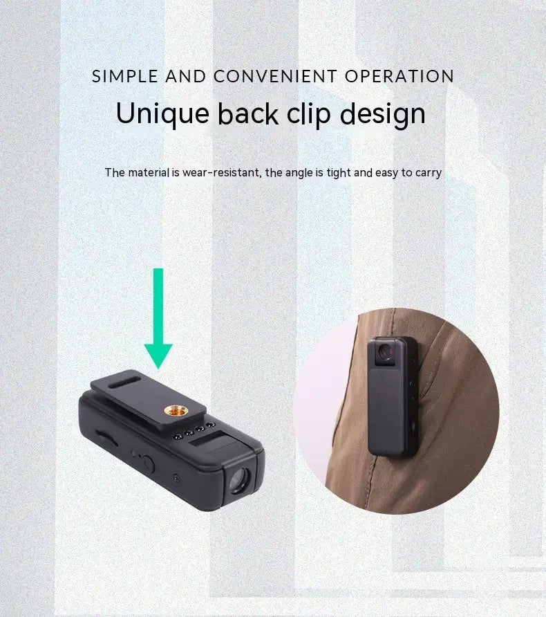 Black Mini 1080p HD Vision Camera