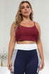 Plus Size Ribbed Spaghetti Strap Top - GiFTiFY