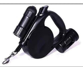 Nightwalk 4.5M Led Light And Waste Bag Dispenser Retractable Dog Leash - GiFTiFY