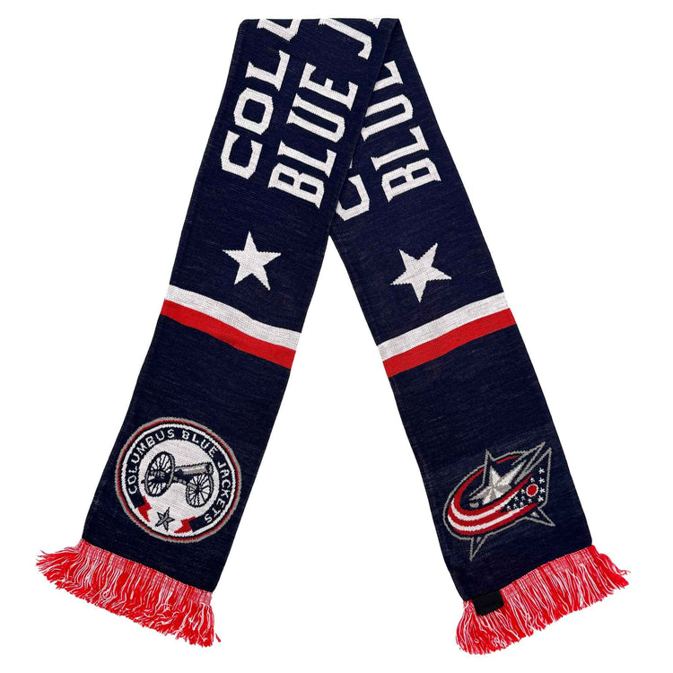 COLUMBUS BLUE JACKETS SCARF - Home Jersey (HD Knit)