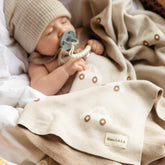 Whimsy Collection - Luxury 100% Cotton Knit Swaddle Baby Blanket - GiFTiFY
