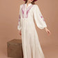 Phoenix Embroidery Dress