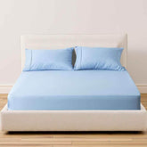 Kasentex All Season Deep Pocket Fitted Sheet Set with Pillowcases, Room Decor, Graduation Gifts - GiFTiFY